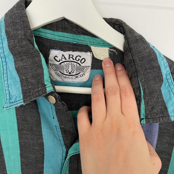 COPY - Vintage Cargo Clothing Concept Button Up - Picture 3 of 3